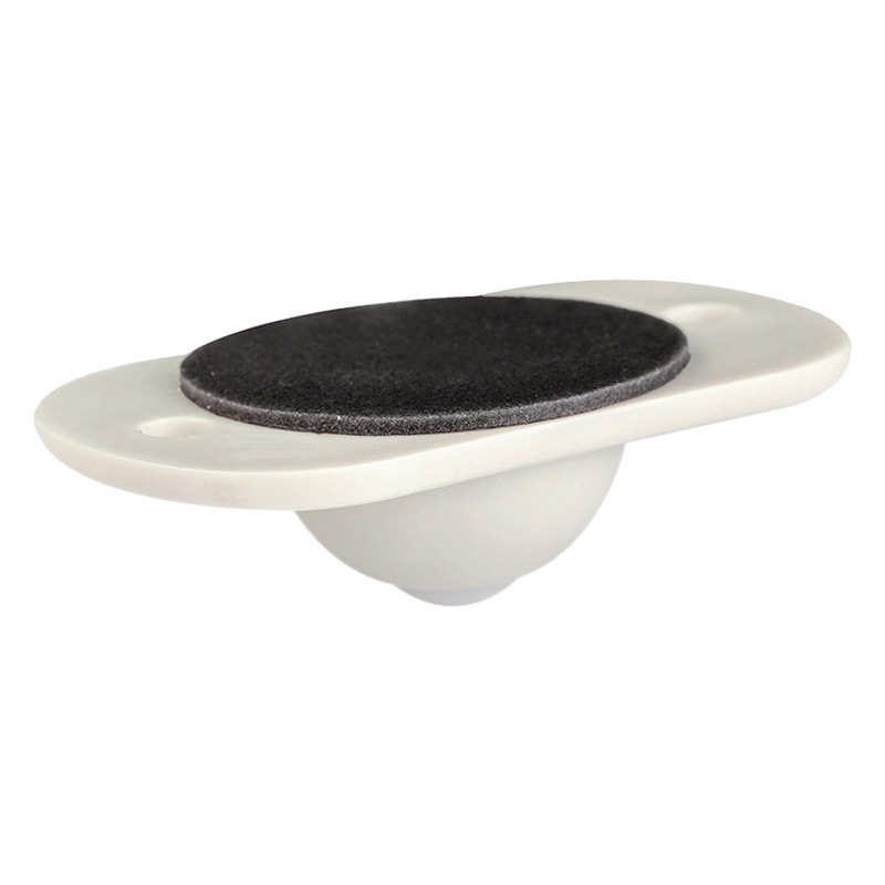 No-Drill Adhesive Roller Sliding Base Accessories for Trash Can Bottom, 4-Pack Universal Wheels