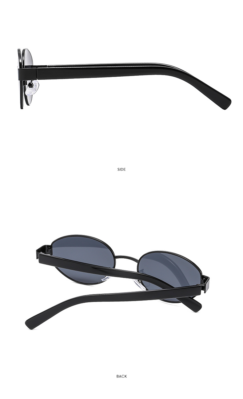50g Weight Full Frame Glasses Structure Sunglasses Classification Ac, UV400 Protection Lens Material Oval Frame Glasses Style Travel, Fishing Occasion Solid Color Pattern All Seasons Season Women's Gender Casual Style Casual Solid Color Ac UV400 Protection Oval Frame Full Frame Women's Sunglasses 6