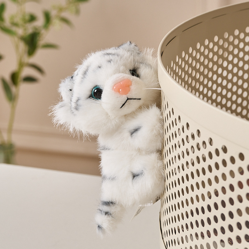 White Tiger Refrigerator Magnet 10cm