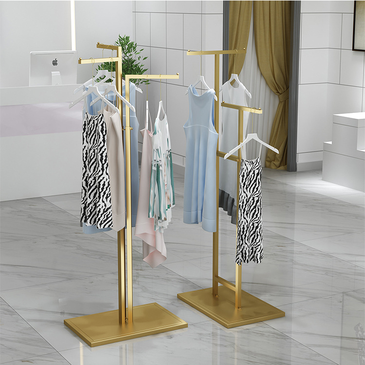 Coat rack clothing store floor-standing hanging rack women's clothing store clothes rack display rack matching shelf clothing display rack