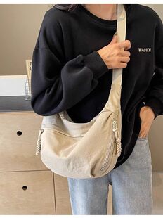 Crossbody dumpling bag women's new lightweight casual fashion crossbody best-selling women's bag Korean niche commuter shoulder bag