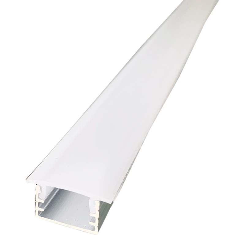 Линейный светильник: алюминиевый профиль, скрытый монтаж, для шкафов и гардеробов, с пазом для крепления.