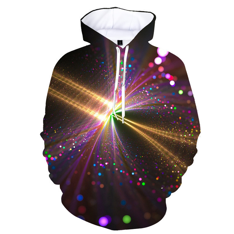 2024 Men's Fashion Sweatshirt 3D Spider Print Autumn Casual Pattern Oversized Hoodie Trendy Harajuku Street