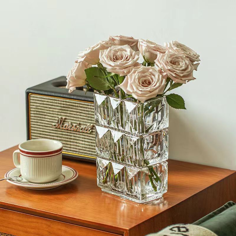 Florero luso personalizado para el hogar nórdico, flores acuáticas, lirio rosa, sala de estar, decoración simple, jarrón