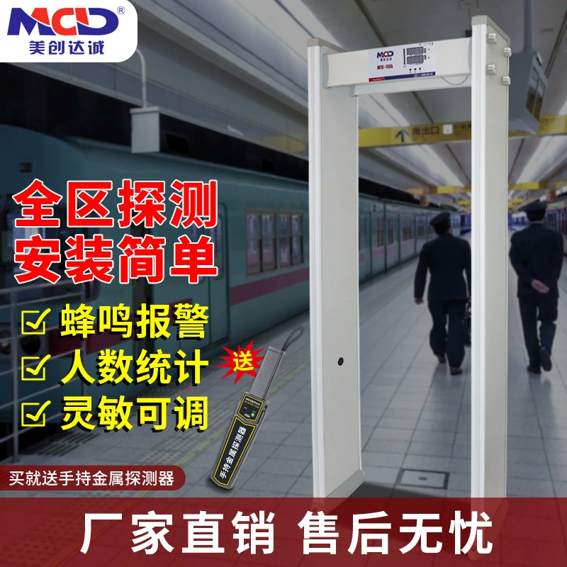 Безопасности производителей дверей через-Тип безопасности двери металлические двери обнаружения производителей прямых поставок