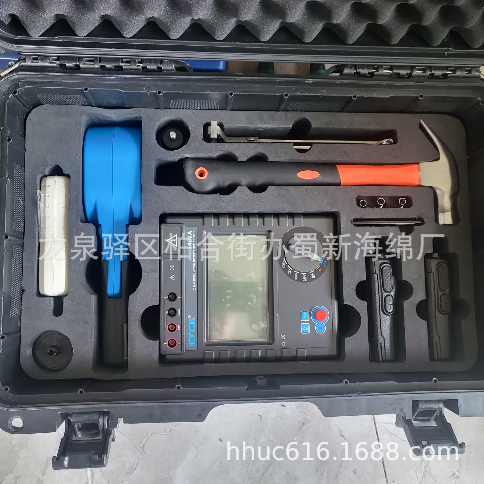 工具成型内衬包装泡沫/工具固定包装海绵/工具内托定位包装泡棉