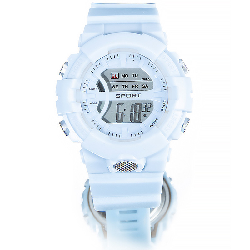 Nuevo simple estudiante deportes LED reloj electrónico niños luminosos hombres y mujeres multi-funcional reloj electrónico en stock al por mayor