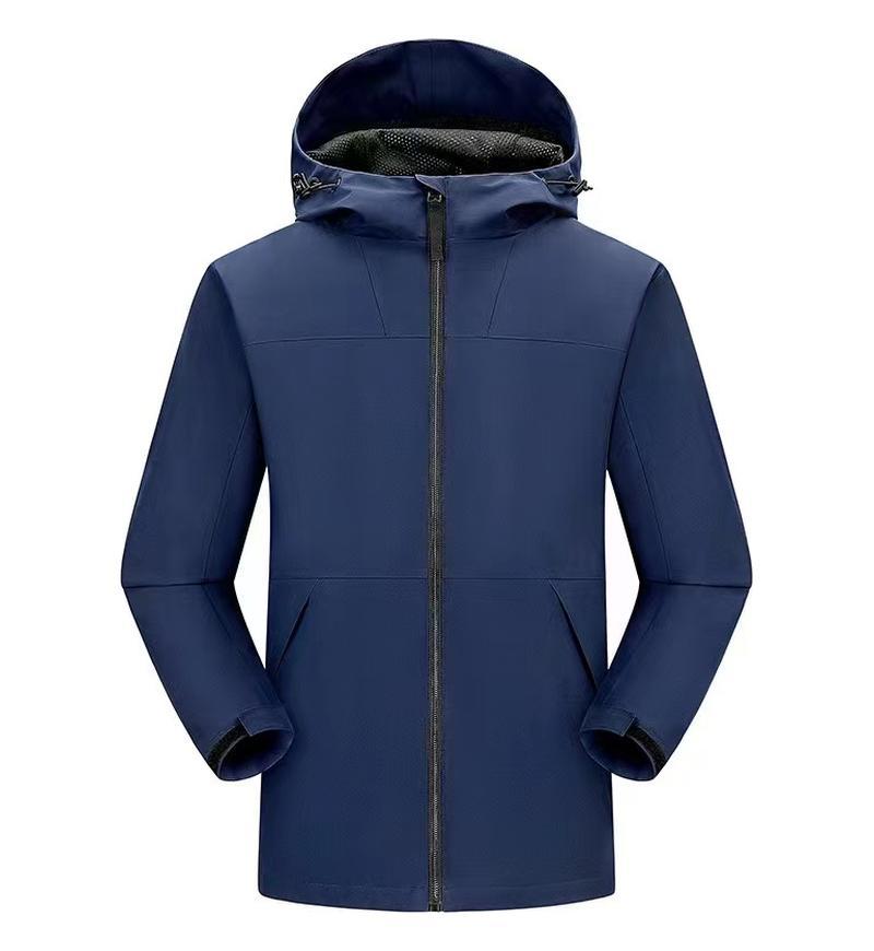 Trajes de asalto delgados logotipo personalizado chaqueta de color chaqueta bordada al aire libre ropa de montaña impresa ropa de trabajo al por mayor