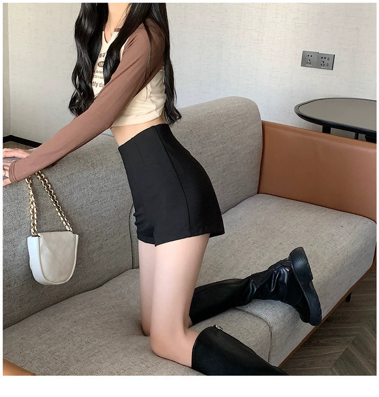 Эластичные сексуальные брюки, летние шорты, plus size, подчёркивающие бёдра, облегающий крой, 2023, интернет‑звезда