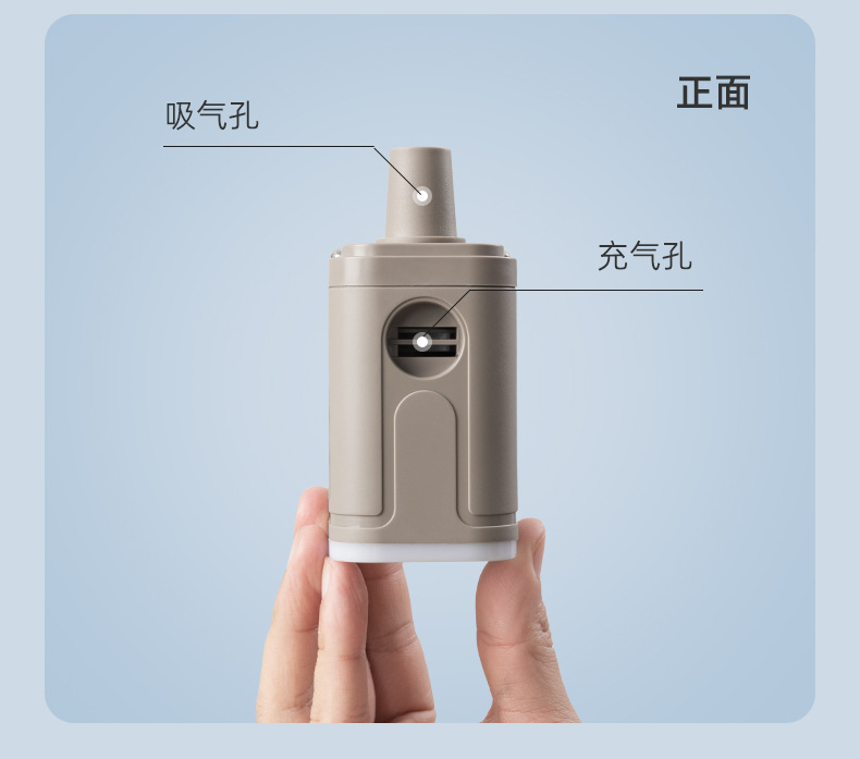 Vehicle-Mounted Electric Air Pump Outdoor Camping Style Portable Home Air Mattress Vacuum Pump Clothes Storage Electric Pump