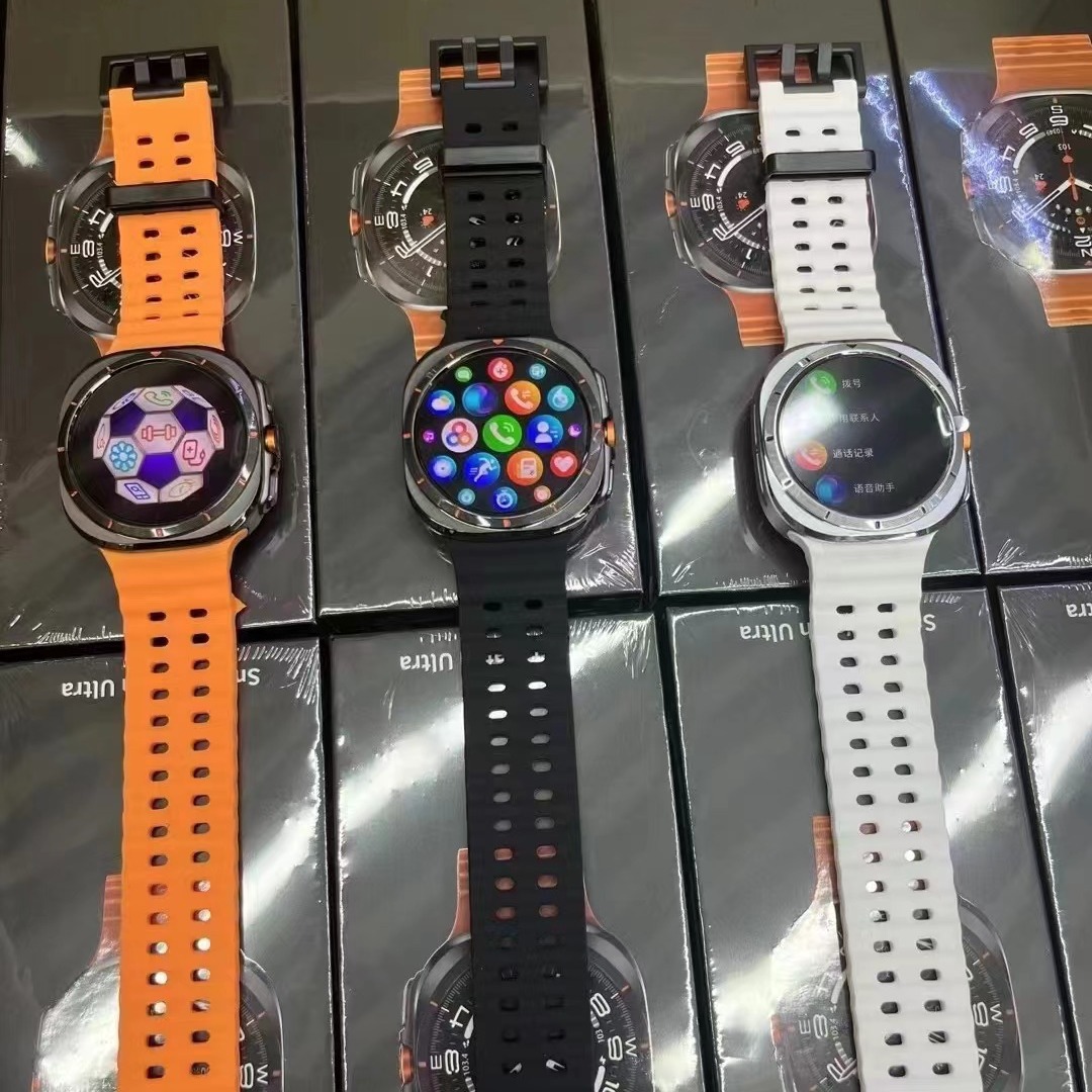 Nuevo reloj inteligente transfronterizo HD W7 ultra Bluetooth llamada al aire libre prueba de salud de oxígeno y presión arterial