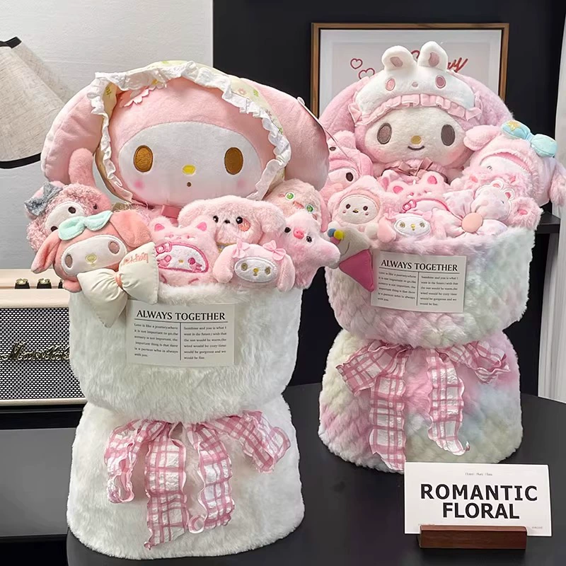 Куколка Hello Kitty для Дня Святого Валентина, букет, подарок на день рождения