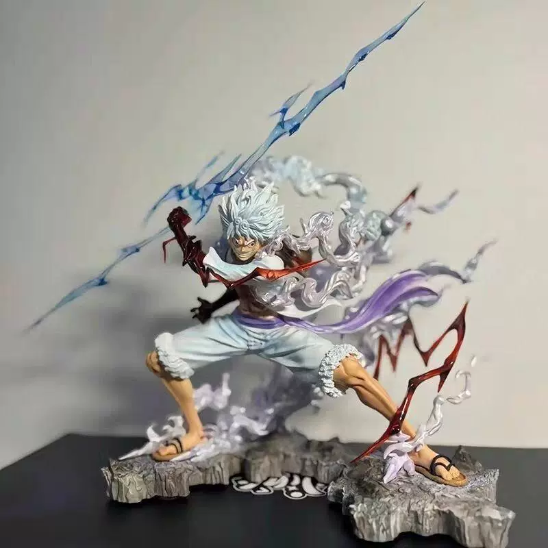 One Piece держит молнию 5-я передача Ника, дорога, Уинк, летающая рука, модель-орнамент, подарочная фигурка, цветная коробка и др.