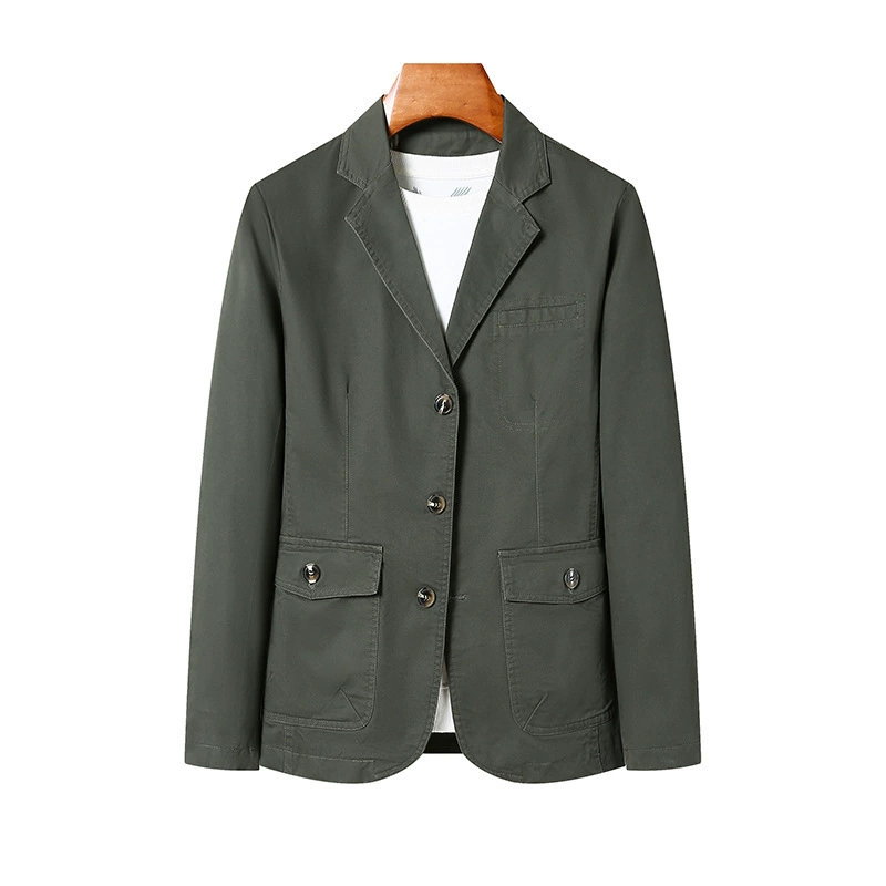 Men's autumn classic suit jacket, plus size