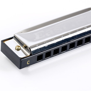 Cross-border EASTTOP Beginners Playing Self-taught Entry 10-hole Blues Copper Seat Plate BA Shell Harmonica