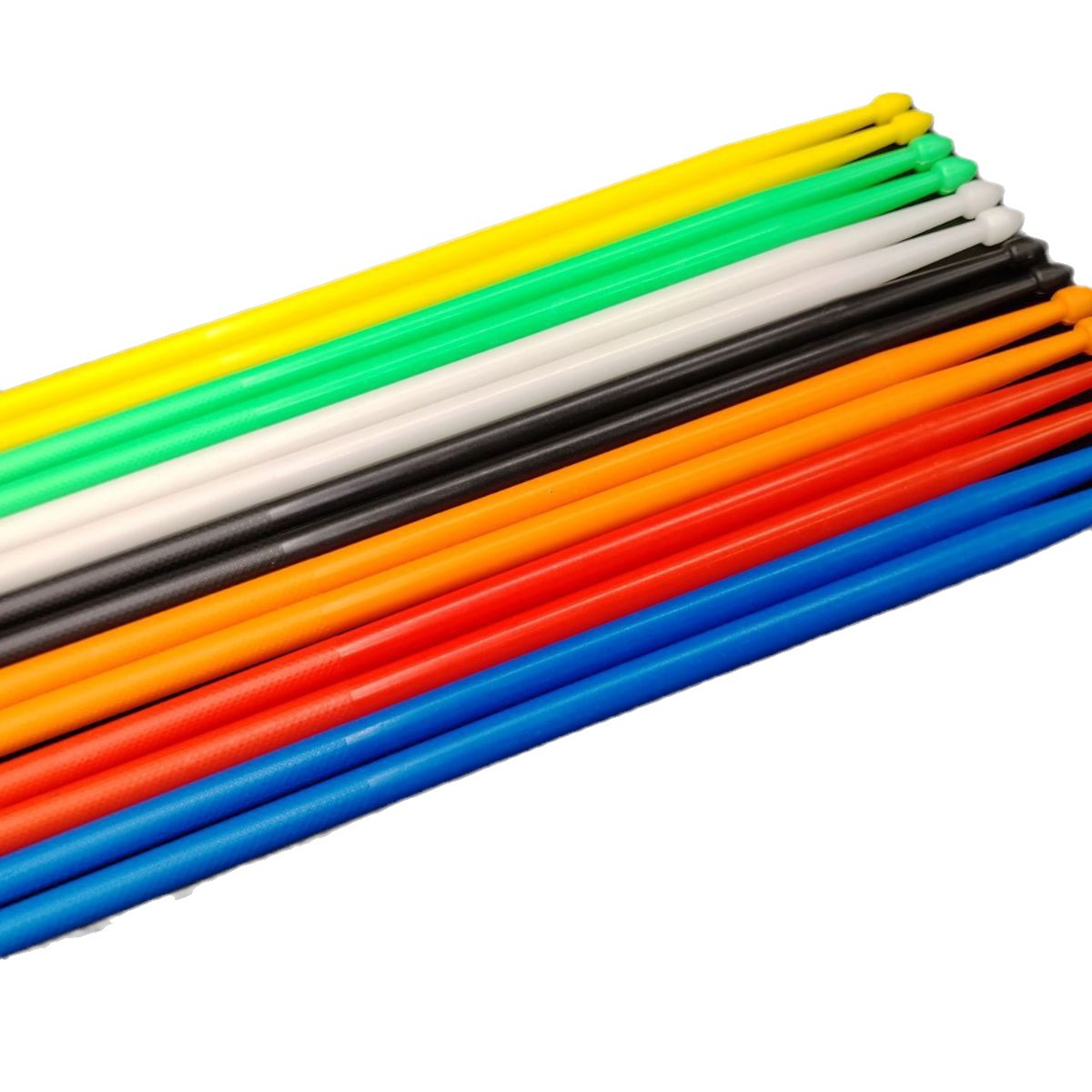 Color palillo de nylon color palillo de plástico palillo brillante luz 5A
