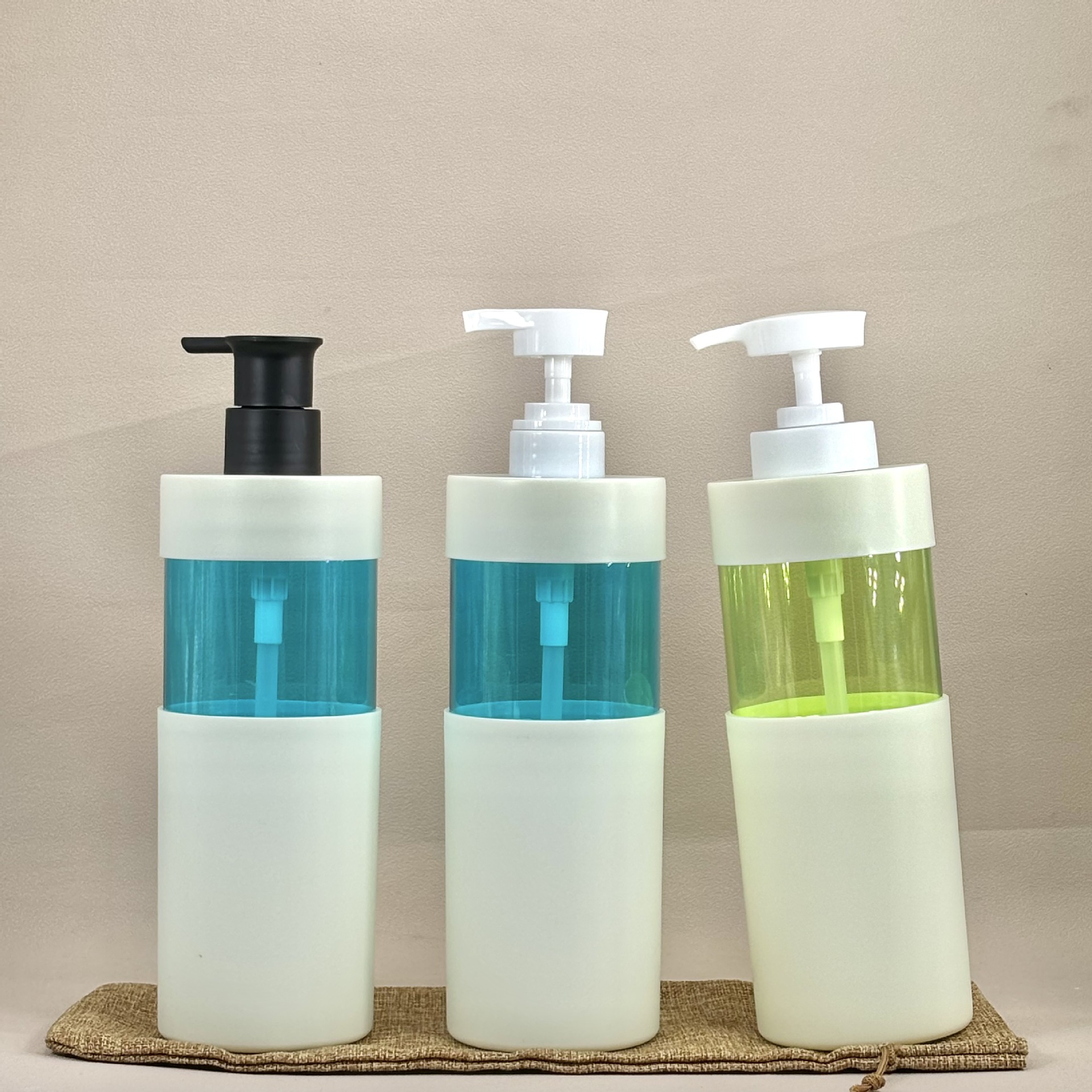 750毫升平肩塑料瓶隐形牙套清洗剂套装包材香薰洗衣液分装pet材质