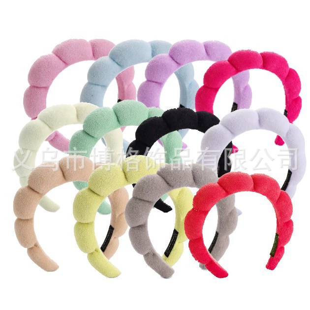 [Новинка на распродаже] girls sponge headband, лицо умывание и макияж, головной убор для выхода