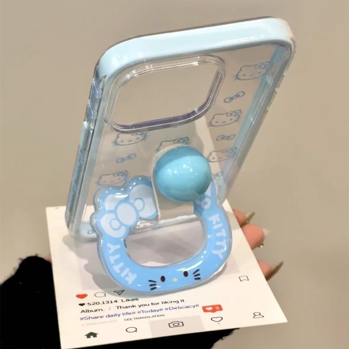 Nueva línea transparente kt para iphone16ProMax hebilla de anillo 14 Apple 15 funda para teléfono 13 mujer 15PM