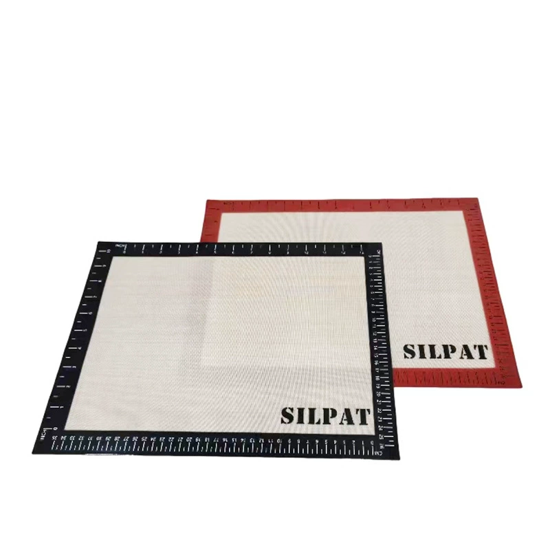 Силиконовый коврик для выпечки 30х40 см с мерной шкалой, термостойкий, для печи, с возможностью печати, для высокотемпературной выпечки