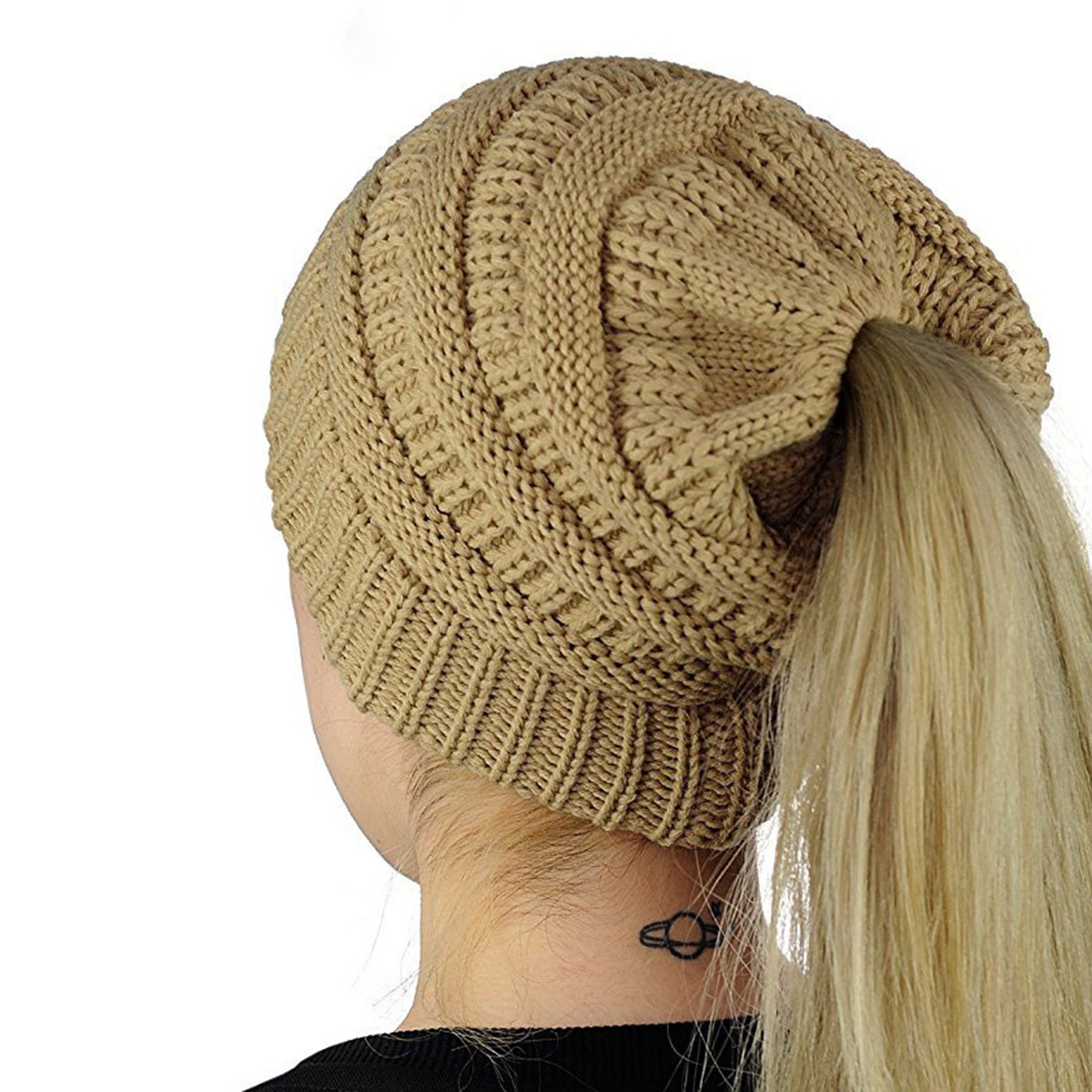 Solid Color Casual Knitted Hat Wholesale Wholesale Nihaojewelry display picture 10