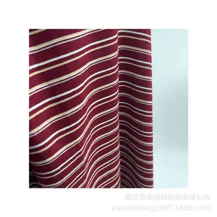 厂家新品 40S RA1*1罗紋条纹针织面料 时尚女装上衣毛衣面料