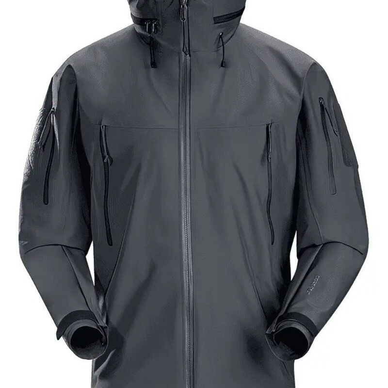 Cross-Border Quality Outdoor Hardshell Jacket with Fully Heat-Sealed Three-Layer Laminated 3L Fabric, Military Version Same Style Single-Layer Jacket Cross-Border Quality Outdoor Hardshell Jacket with Fully Heat-Sealed Three-Layer Laminated 3L Fabric, Military Version Same Style Single-Layer Jacket