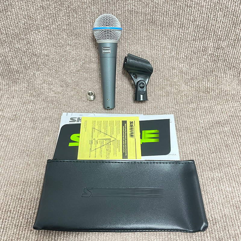 Cross-border foreign trade BETA58A wired dynamic microphone without switch professional handheld microphone wired microphone