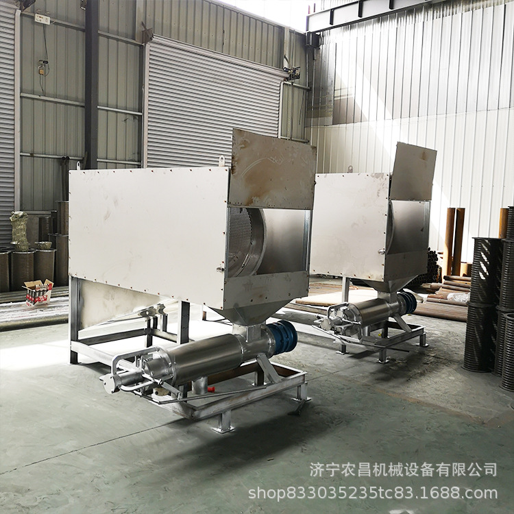 微滤式干湿分离机 禽畜粪便脱水机 化粪池干湿分离设备