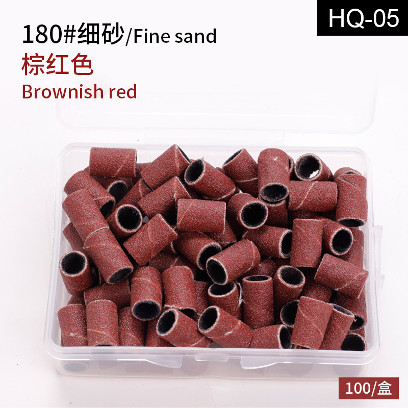 Juego de Anillos de Pulido para Uñas, con Eje para Máquina de Pulir, Anillos de Pulido Coloridos con Grano de Diamante