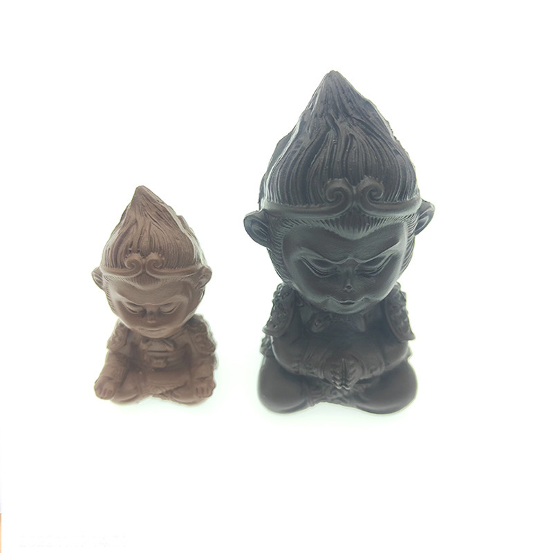 Tanque de peces acuario decoración paisaje Zen carretera wukong acuario decoración peces y camarones evitar Qi Tian da Sheng decoración creativa