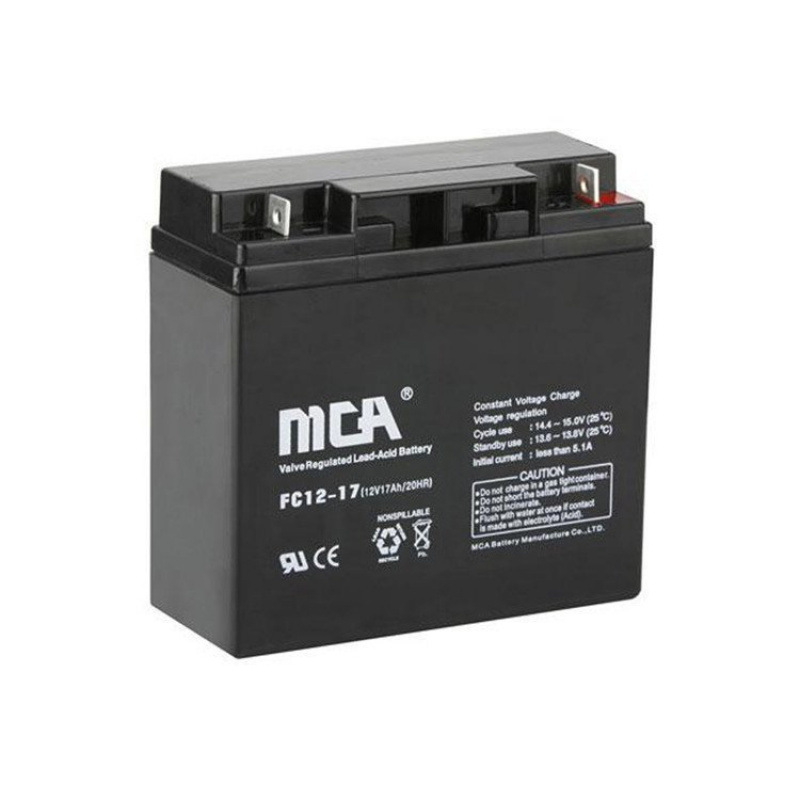 中商国通蓄电池12V17AH MCA锐牌电池 FC12-17 直流屏