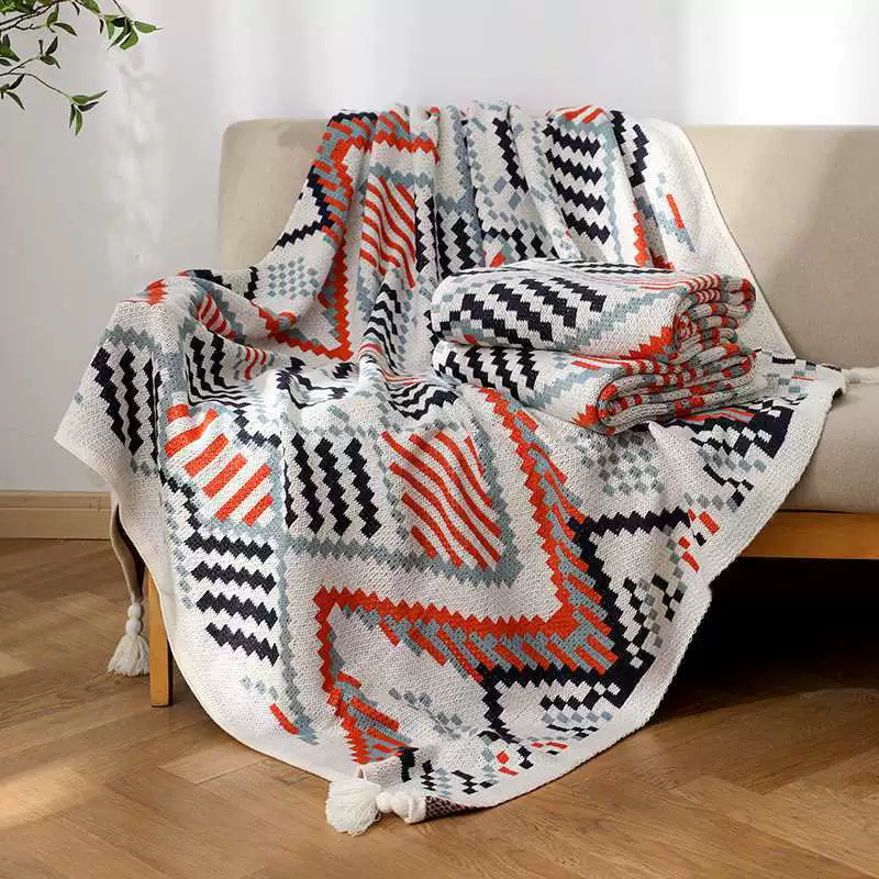 Knitted sofa for sleep, wholesale, increased thickness, boho style