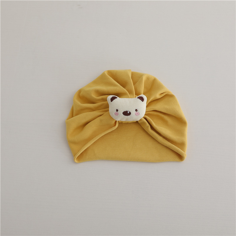 Gorro Estilo Indio para Recién Nacido de Algodón, Cálido, para Primavera y Otoño