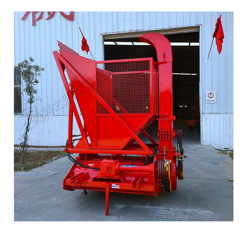 干湿秸秆农作物打碎机 秸秆粉碎回收机 棉秆香蕉杆粉碎收获机