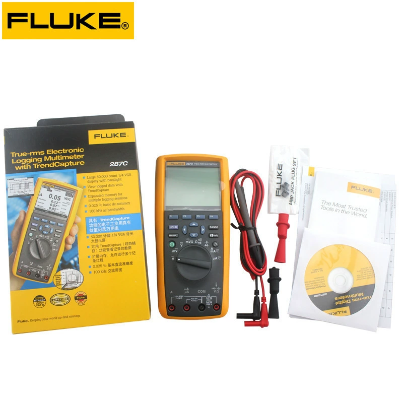 Цифровой промышленный мультиметр Fluke FLUKE F287CF287FVF F289CF289FVF