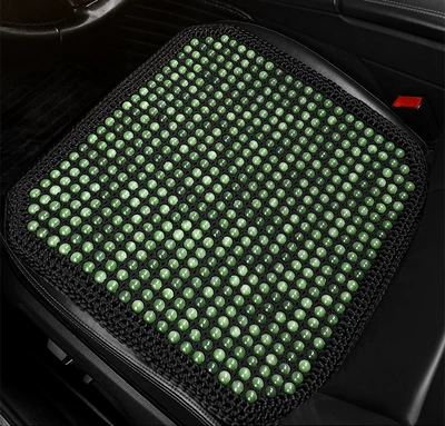Acrylic Jade Resin Jade Seat Cushion Summer Bead Car Seat Cushion Imitation Jade Wholesale (Cool pad) - sapphire-green-resin-jade-large-bead-square-mathand-hook-edge