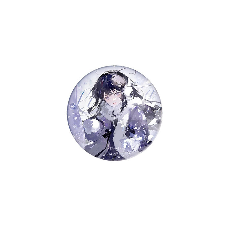 【正版】栗汀 我在无限游戏里封神 夏日海滩系列二次元徽章拍立得|undefined