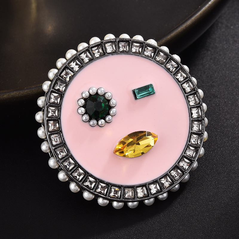 Elegant Flower Alloy Zircon Women's Brooches display picture 12