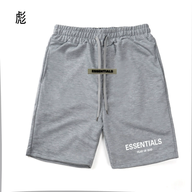 Мужские шорты (FEAR OF GOD) с принтом ESSENTIALS, летние, на шнурке, S–XXXL
