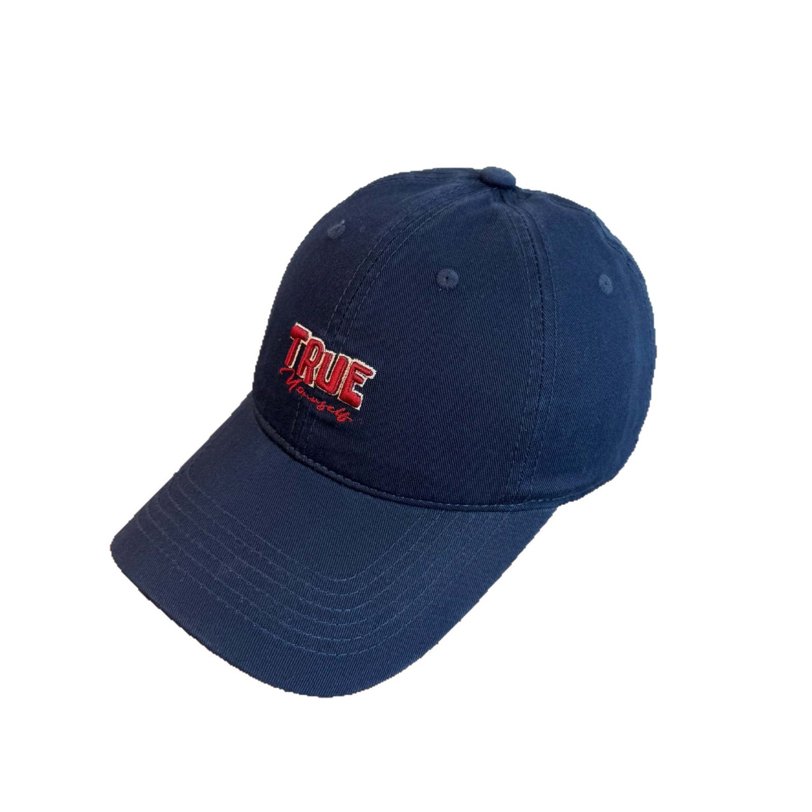 Primavera y verano, nuevo sombrero de mujer, gorra de lengua ancha, cara pequeña, marca de moda coreana, gorra de béisbol bordada verdadera para hombre