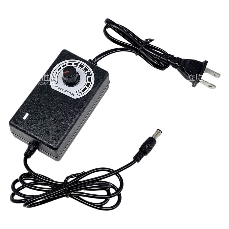 3-12V2A Регулируемый адаптер напряжения питания контроль скорости контроль температуры затемнение светодиодный вентилятор регулятор воздуходувки водяного насоса