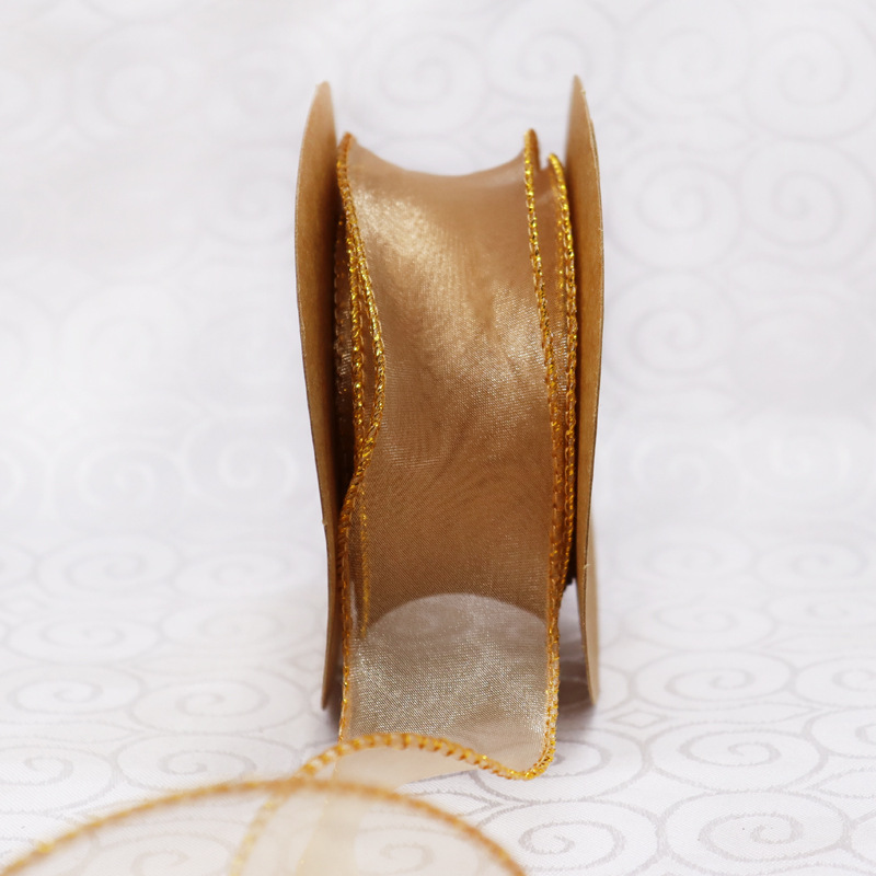 Personalizado Phnom Penh hilo de cola de pescado material de embalaje floral flores coreanas cinta de regalo cinta de pastel cinta de color