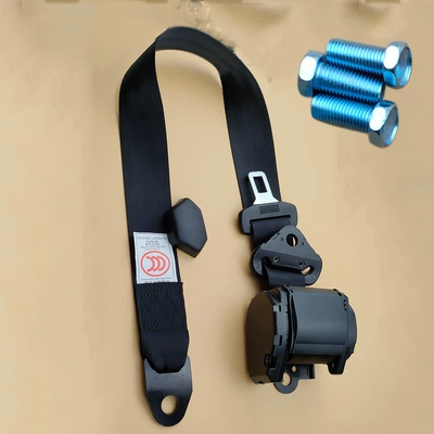 Diagonal Shoulder Type, Automatic Retracting Three-Point – Car seat belt - plastic-coated-k3-retractor-3-screws
