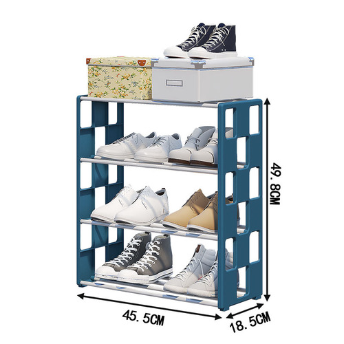 Shoe rack simple doorway household dust-proof shoe cabinet dormitory room good-looking bedroom storage cabinet new square shoe rack