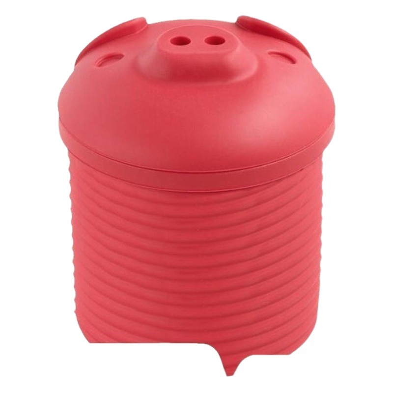 Creativo dispensador de grasa de tocino de silicona dispensador de grasa escurridor de aceite de tocino colector de grasa Dispositivo de almacenamiento de grasa de tocino