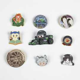 定制徽章 动漫周边 校徽胸牌定制钥匙扣旅游徽章博物馆纪念品定制