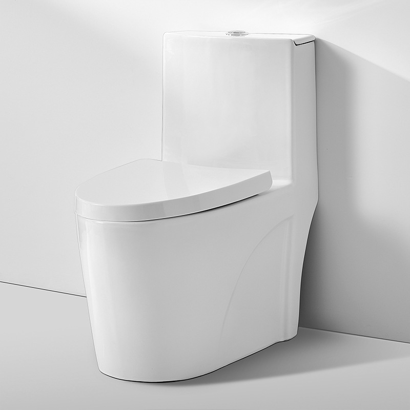 Mayorista inodoro doméstico tipo sifón hotel apartamento antiolor ahorro de agua gran calibre proyecto de agua a prueba de salpicaduras cerámica Guangdong Chaozhou