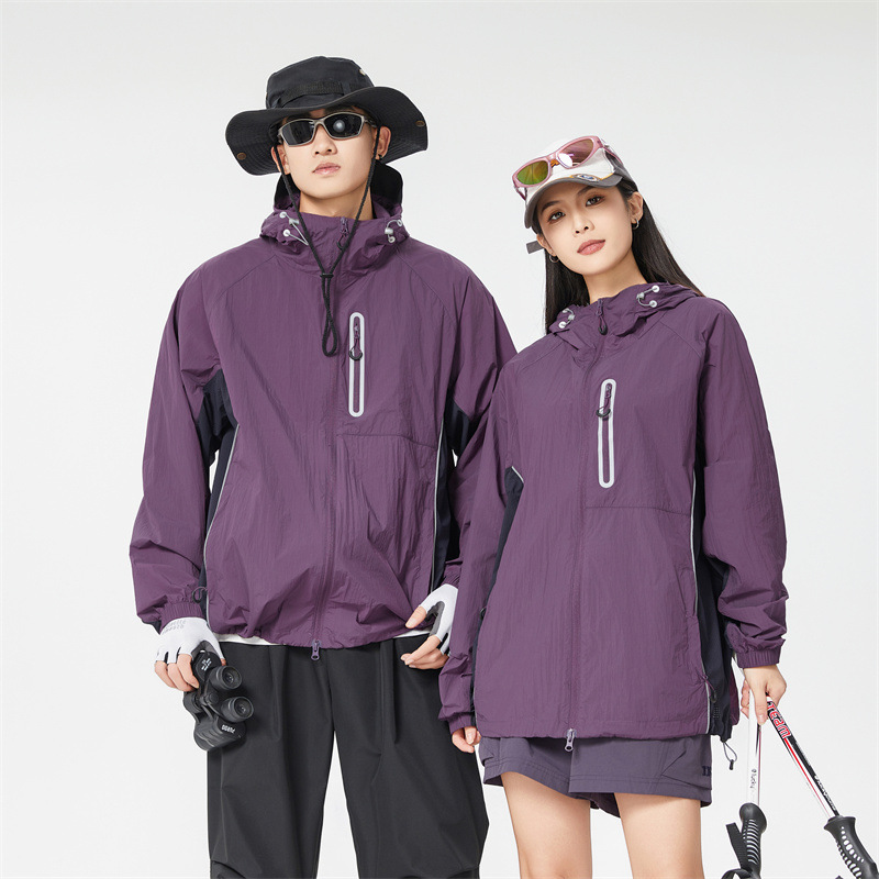 Ropa de protección solar de montaña para mujer UPF100 ropa de piel de almacenamiento ligera para exteriores, gasa original, ropa de protección solar transpirable fresca para hombres