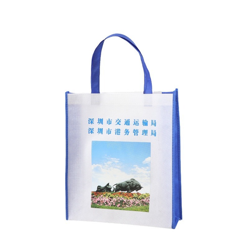 Bolsas de tela no tejida tridimensionales de costura de automóviles publicidad bolsa de regalo portátil bolsa de compras de tela no tejida